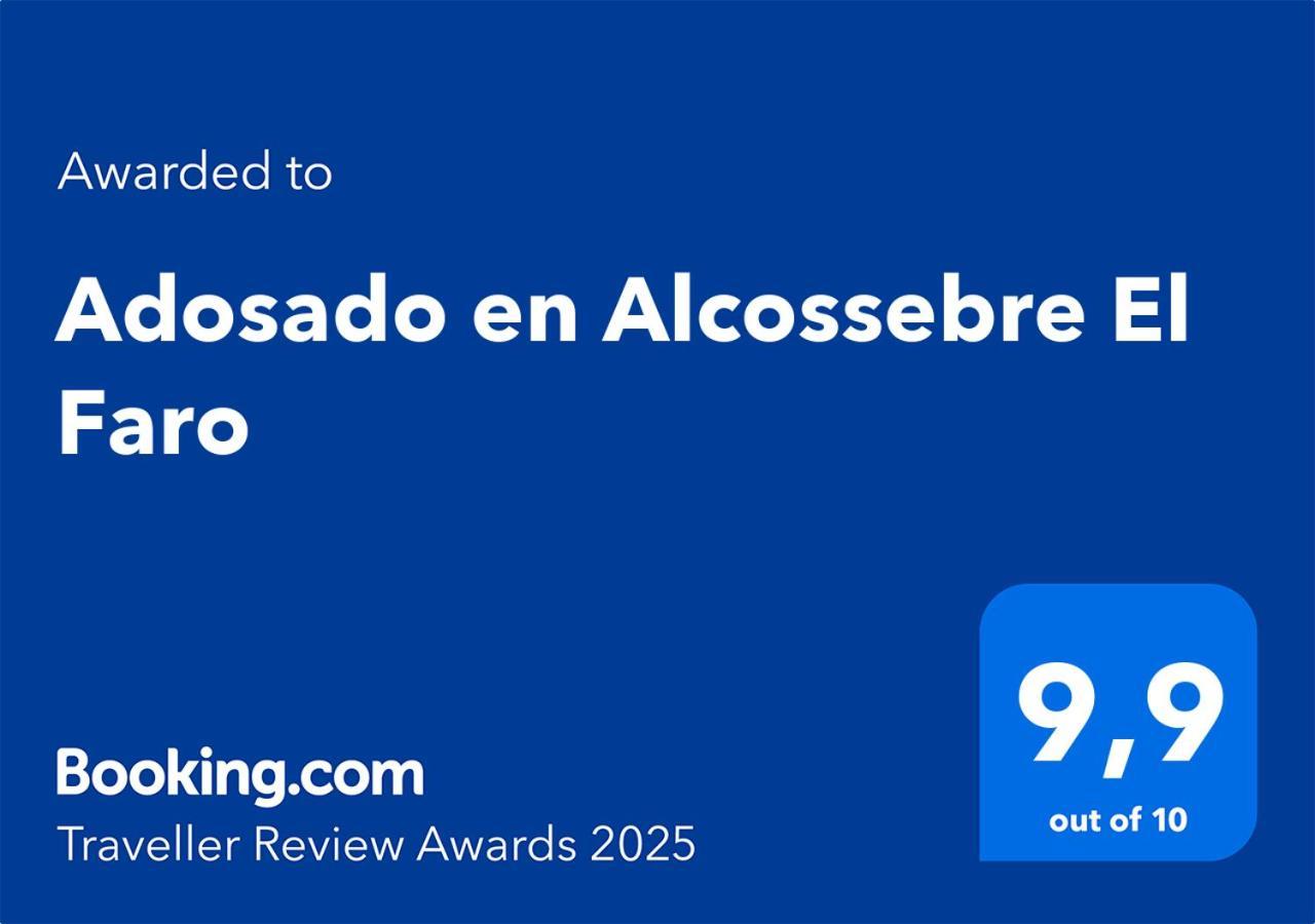 Adosado En Alcossebre El Faro Alcoceber Exterior foto